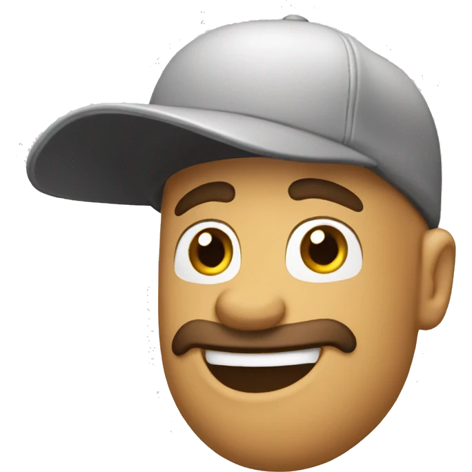 Emojis chakalon con gorra emoji