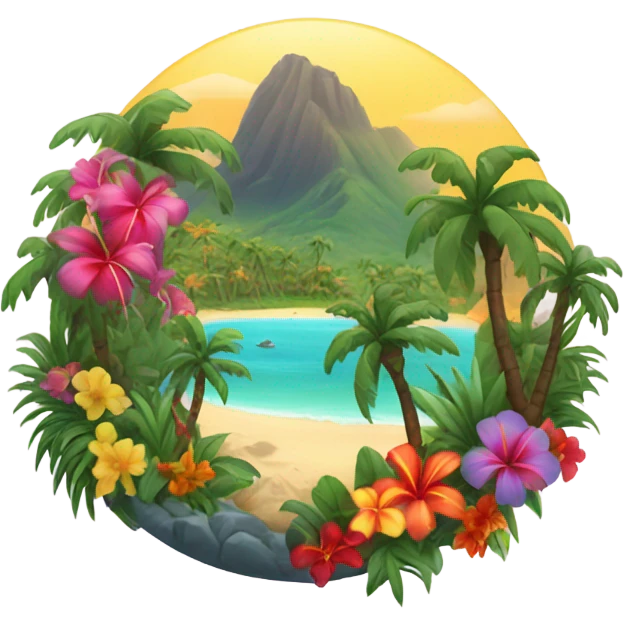 hawaiian island emoji