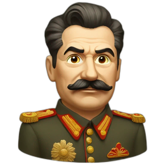 Stalin with pipe emoji