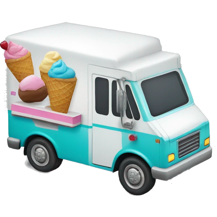 Ice cream truck  emoji