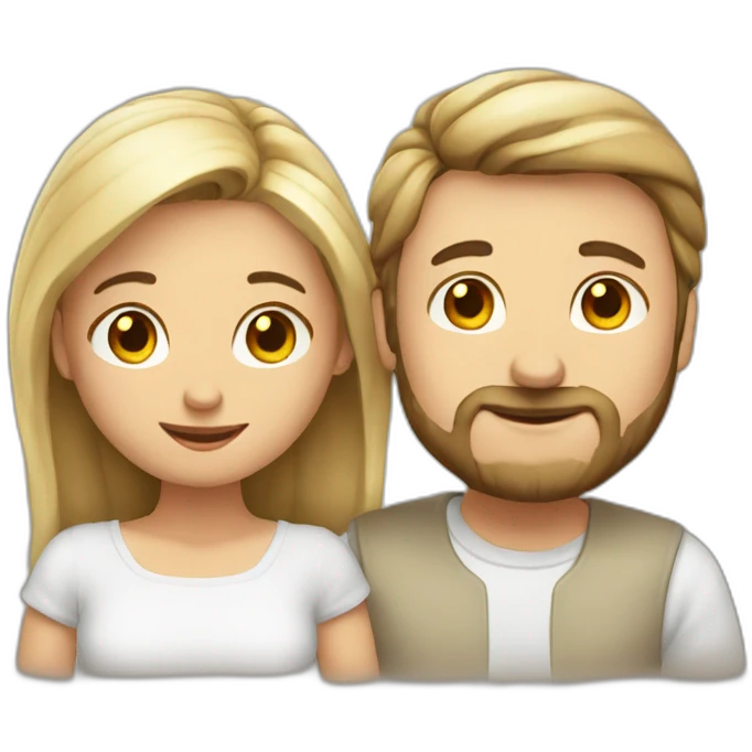 Liebendes paar emoji