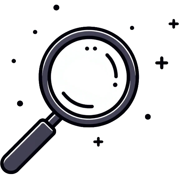 magnifying glass emoji
