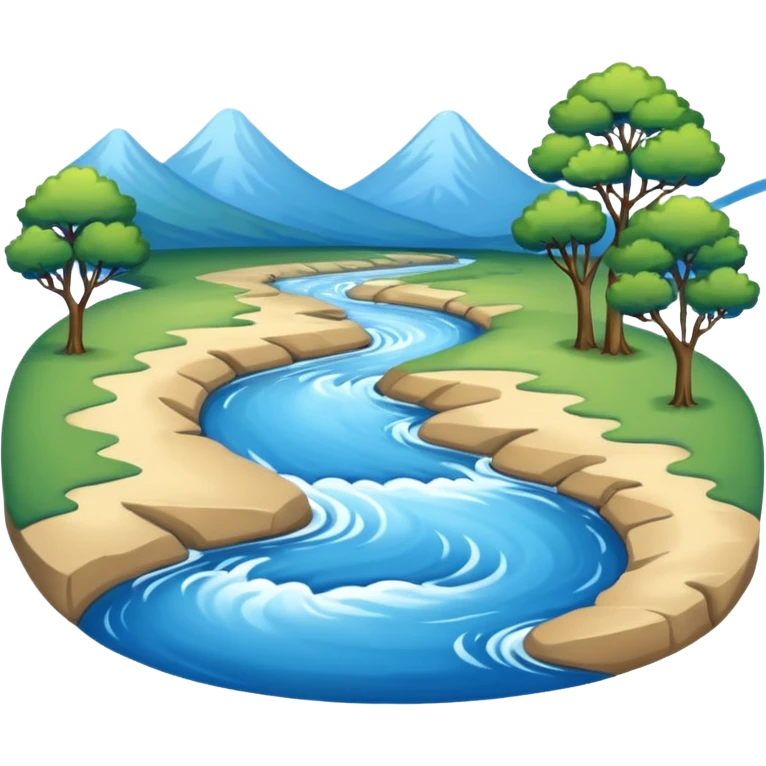 River way / stres emoji