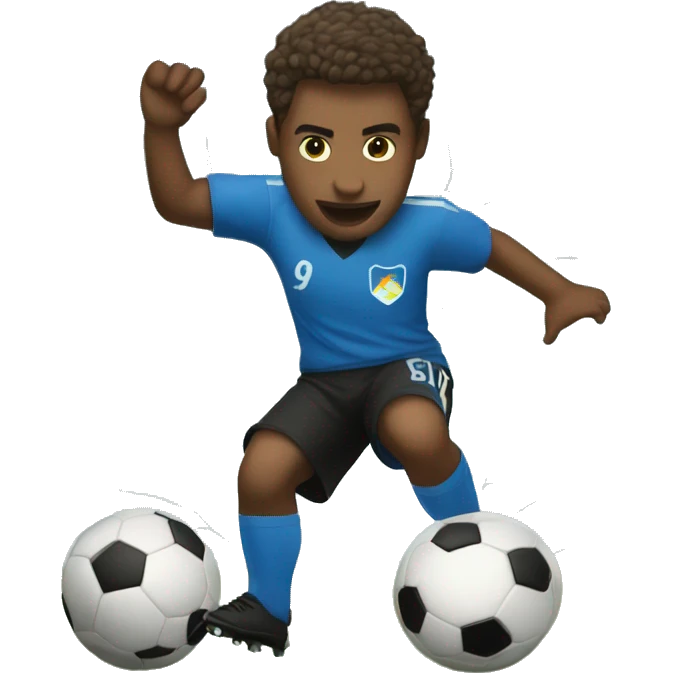 sliding tackle soccer emoji