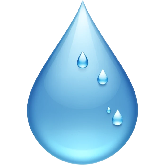 water droplet emoji