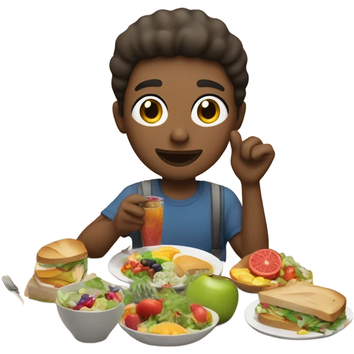 Eat your lunch  emoji