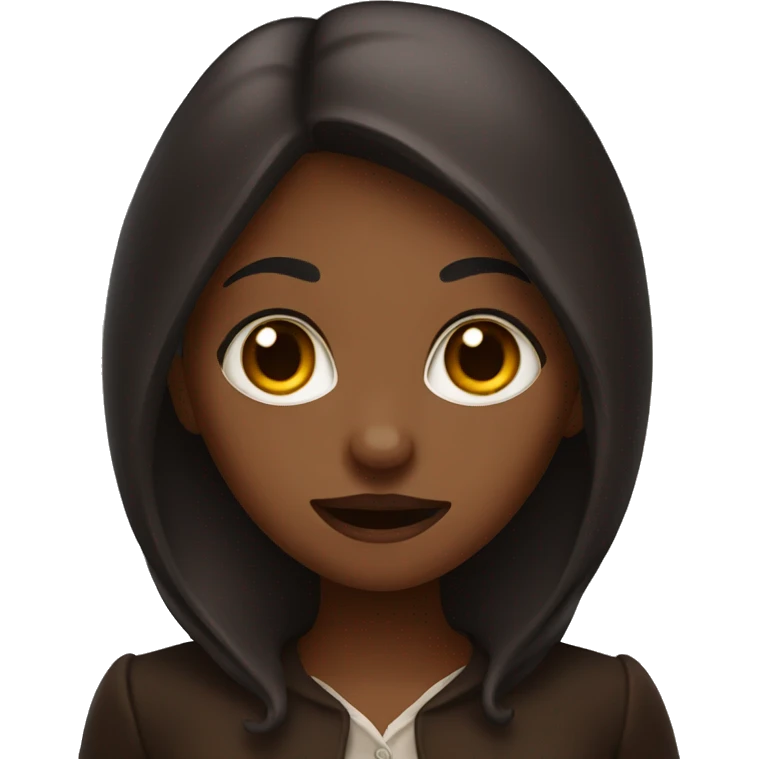 brown vampire girl emoji