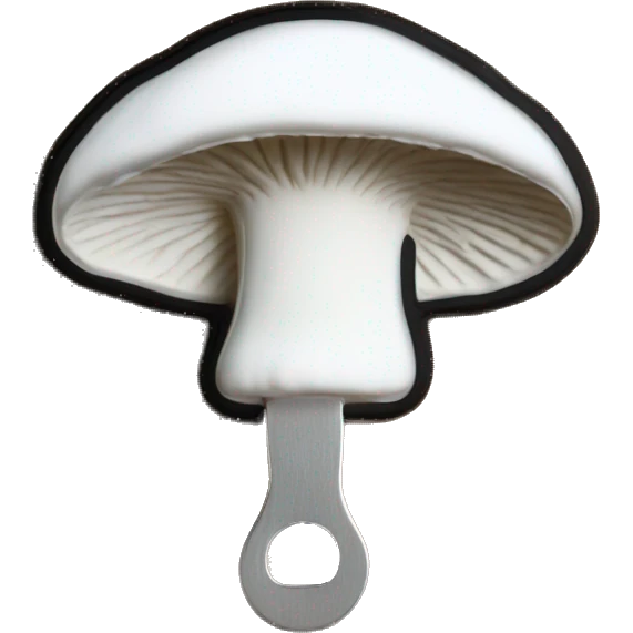 mushroom bottle opener emoji