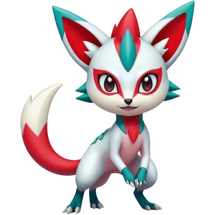 Meloetta-Sneasel-Zangoose-Pokémon-Fakémon-fusion-hybrid-creature emoji