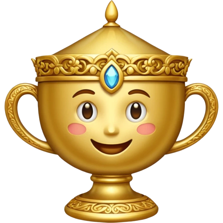 Happy mode grail  emoji