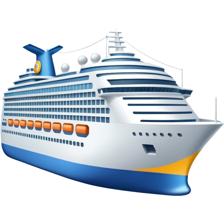 Cruise ship emoji