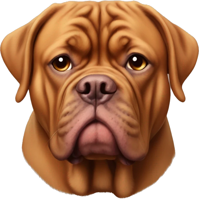 Dogue de Bordeaux emoji