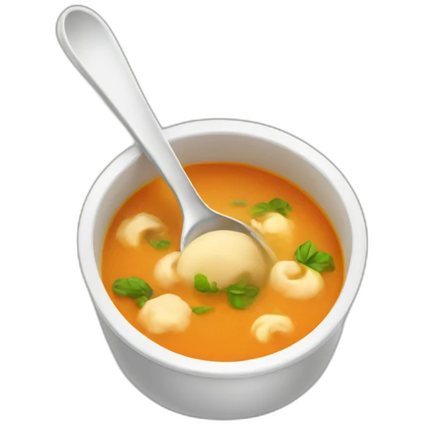 soup and spoon emoji