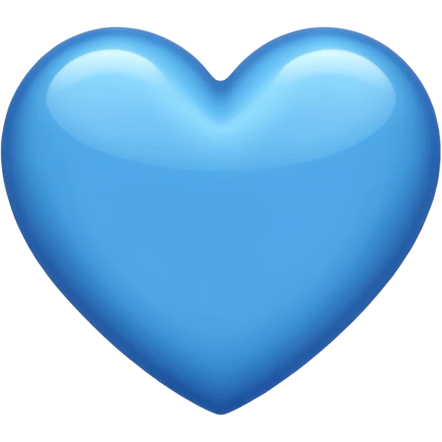 blue heart emoji