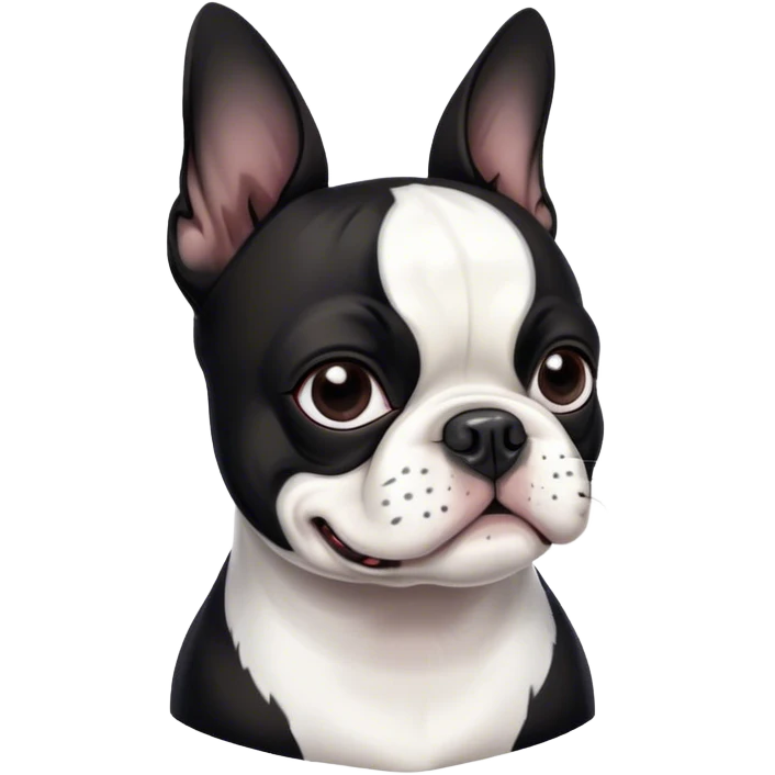 Boston terrier  emoji