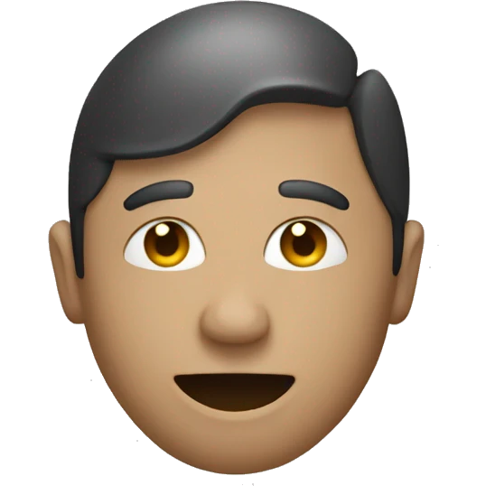 Face with spade emoji