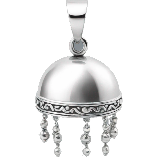 silver jhumka emoji