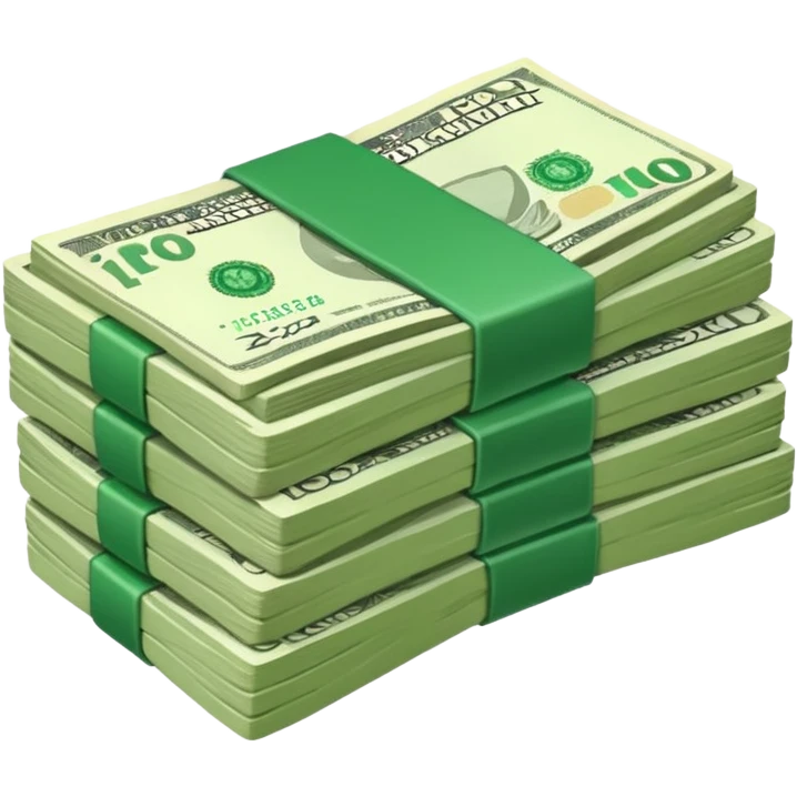 mazzetta di banconote  emoji