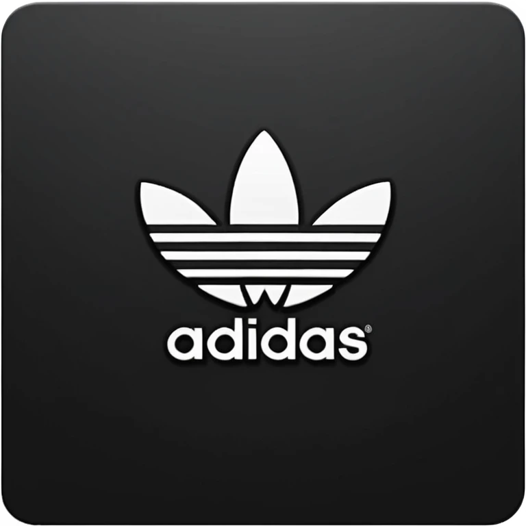 Adidas white stripes black emoji emoji