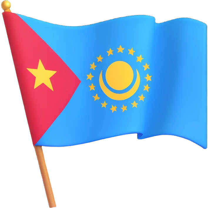 Uyghur flag emoji