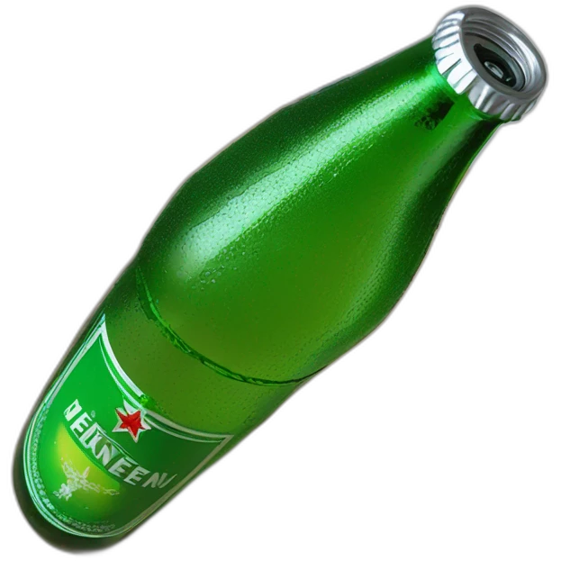 heineken green beer bottle emoji