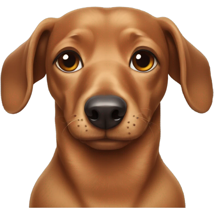 Chunky dachshund  emoji