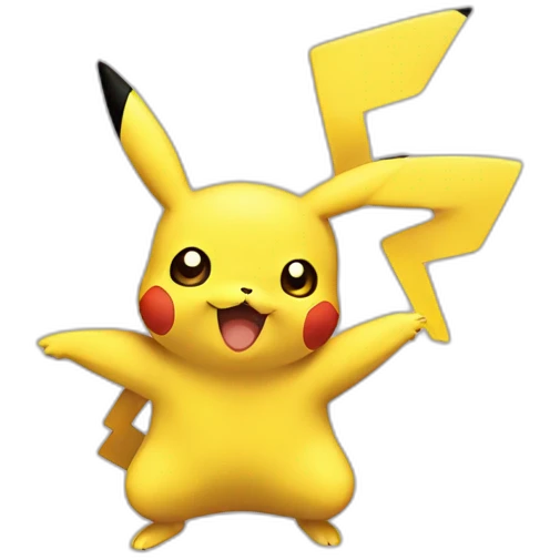 Pikachu ivre emoji