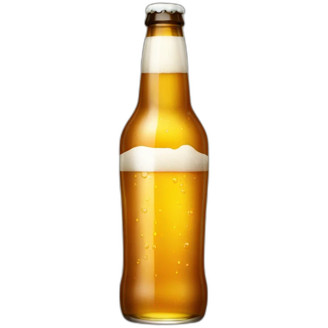 beer bottle emoji