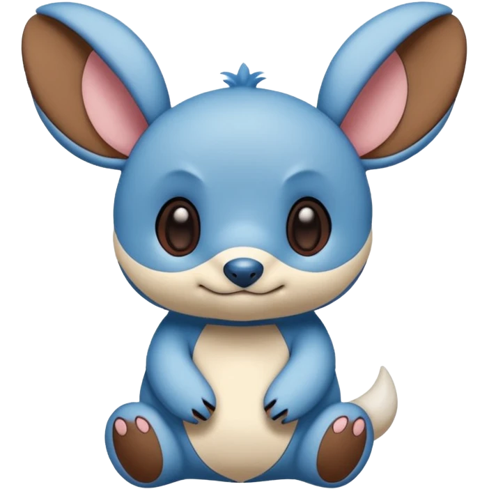 Teddiursa-Stitch-Minccino-fusion  emoji