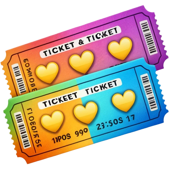 Ticket to get access to the app emoji