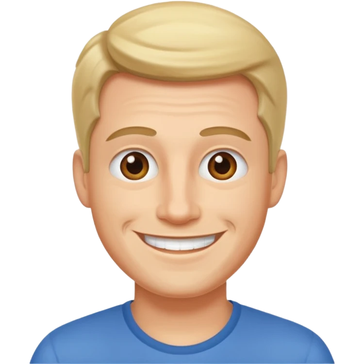 Man KEN babry style face emoji