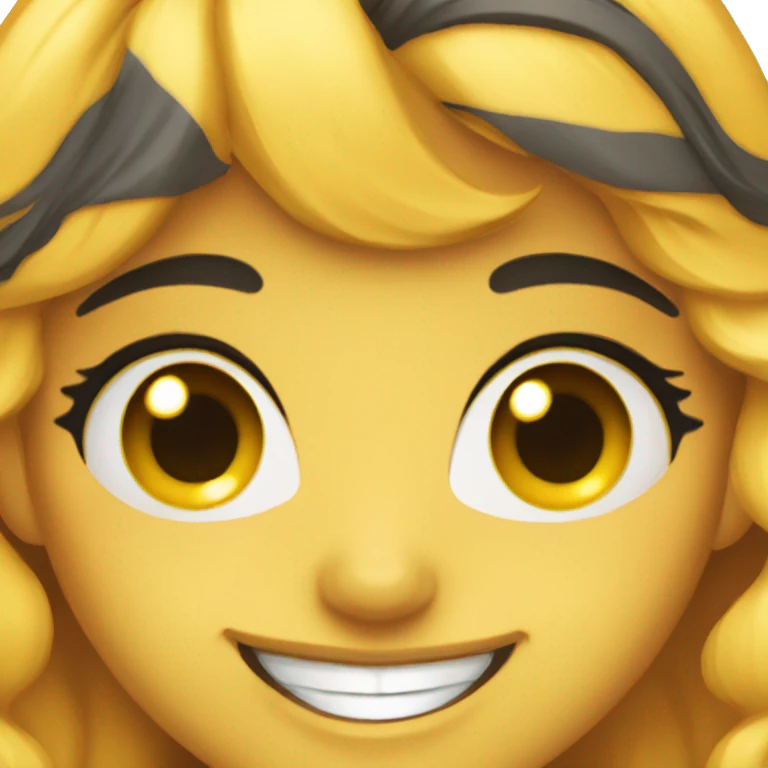 Sunshine girl smile  emoji