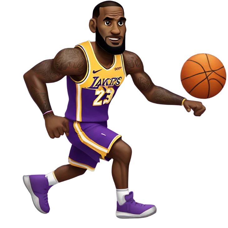 Le bron james emoji
