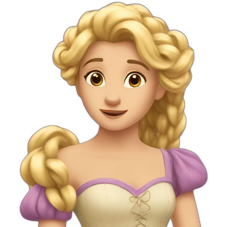 Raiponce emoji