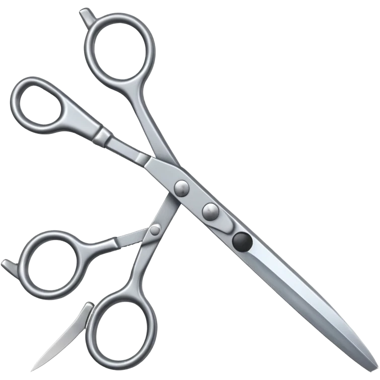 barber scissors emoji