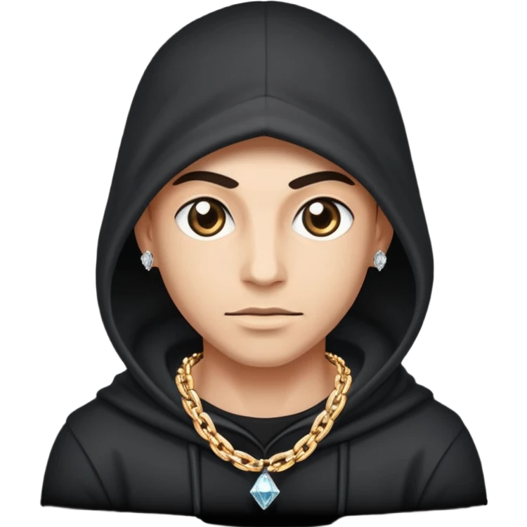 Ladrón con cadena de diamante  emoji