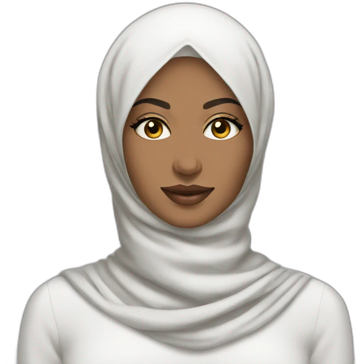 sexy hijabi emoji