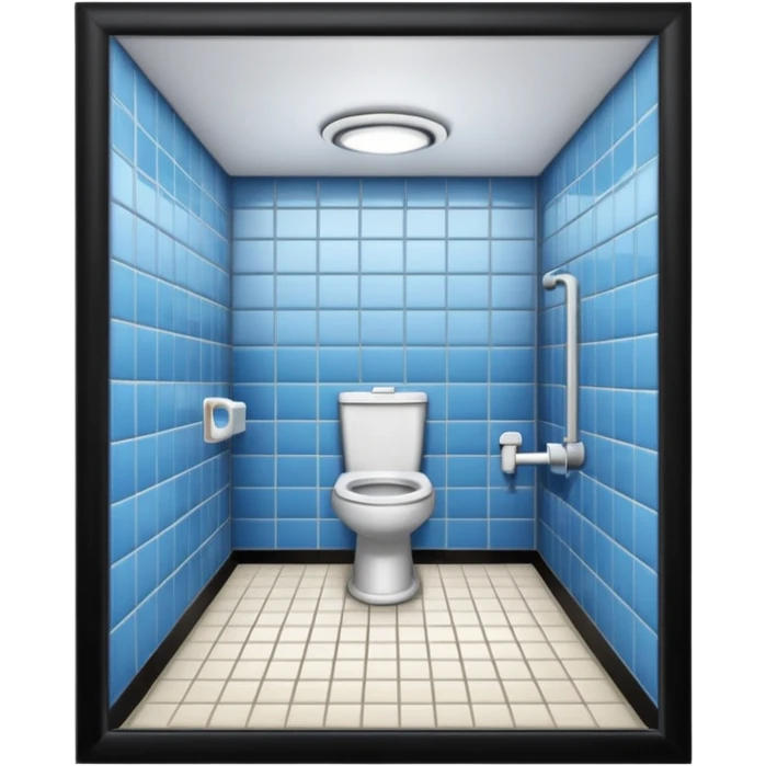 public restroom emoji