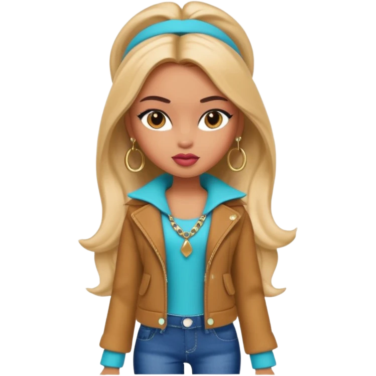 stylish bratz dollz emoji