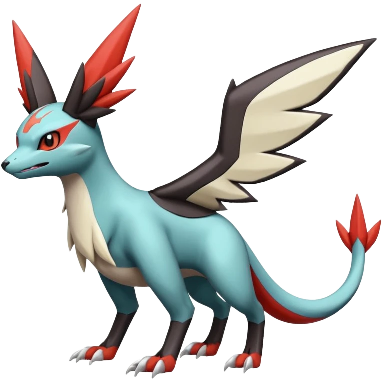 Latias-Umbreon-Noivern-Silvally-Pokémon-Fakémon-fusion (full body) emoji