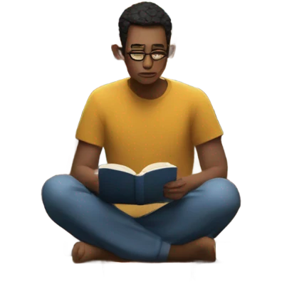 Bookworm emoji