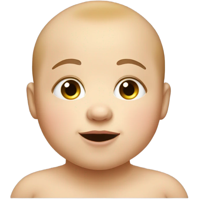 Baby bean emoji