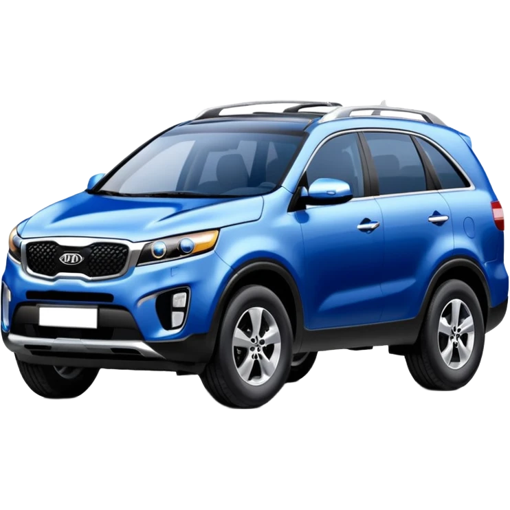 KIA Sorento 2002 год синий цвет emoji