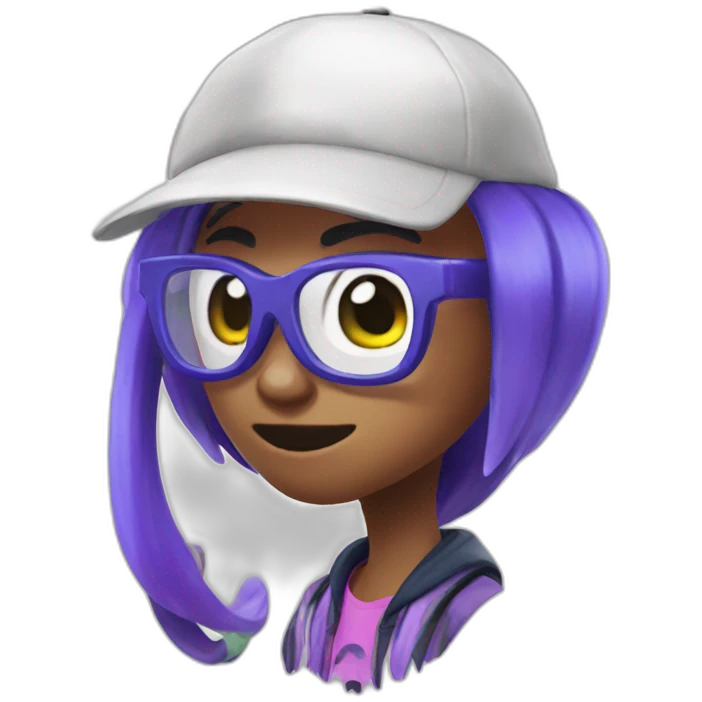 inkling from splatoon emoji