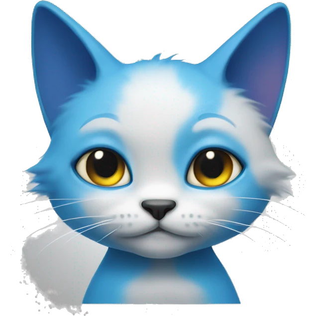 Smurf cat emoji