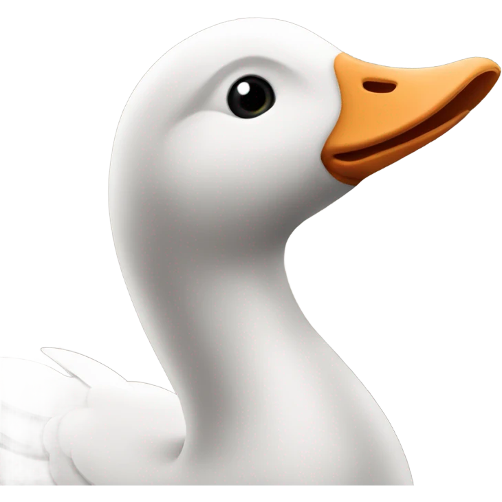 Goose being a mechanic emoji