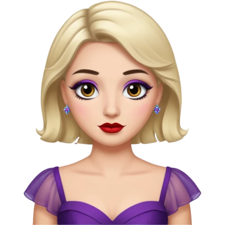 My buddy Frank dressed in drag emoji