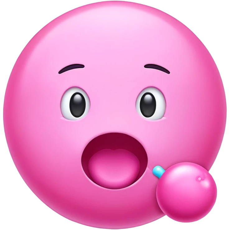 Pink emoji