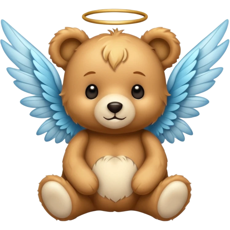 Fairy teddy emoji