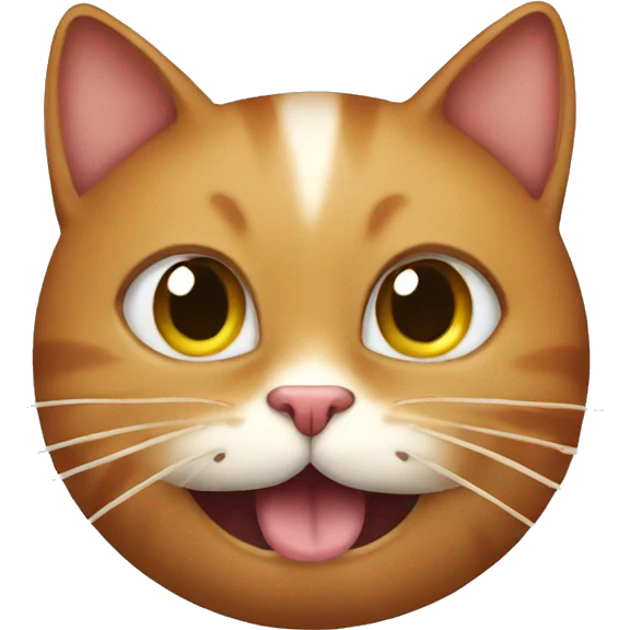a cat that eats cinnamon emoji